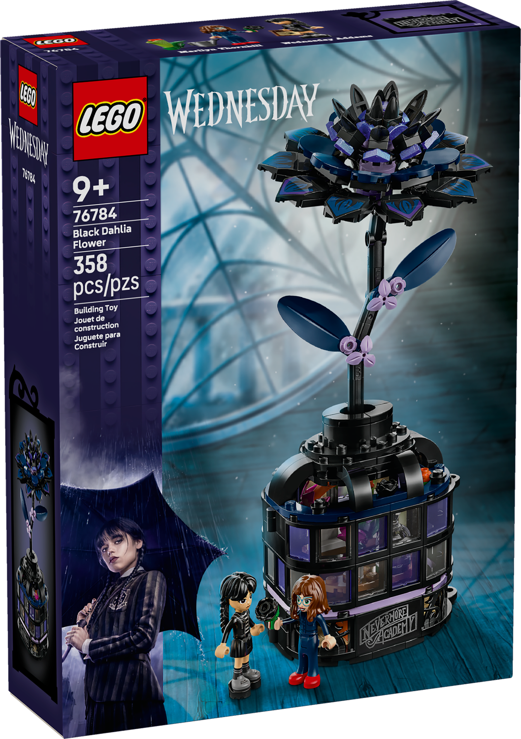 LEGO® WEDNESDAY - Black Dahlia Flower
