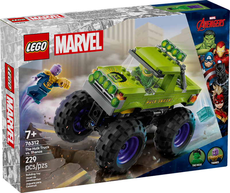 LEGO® SUPER HEROES MARVEL - The Hulk Truck vs. Thanos