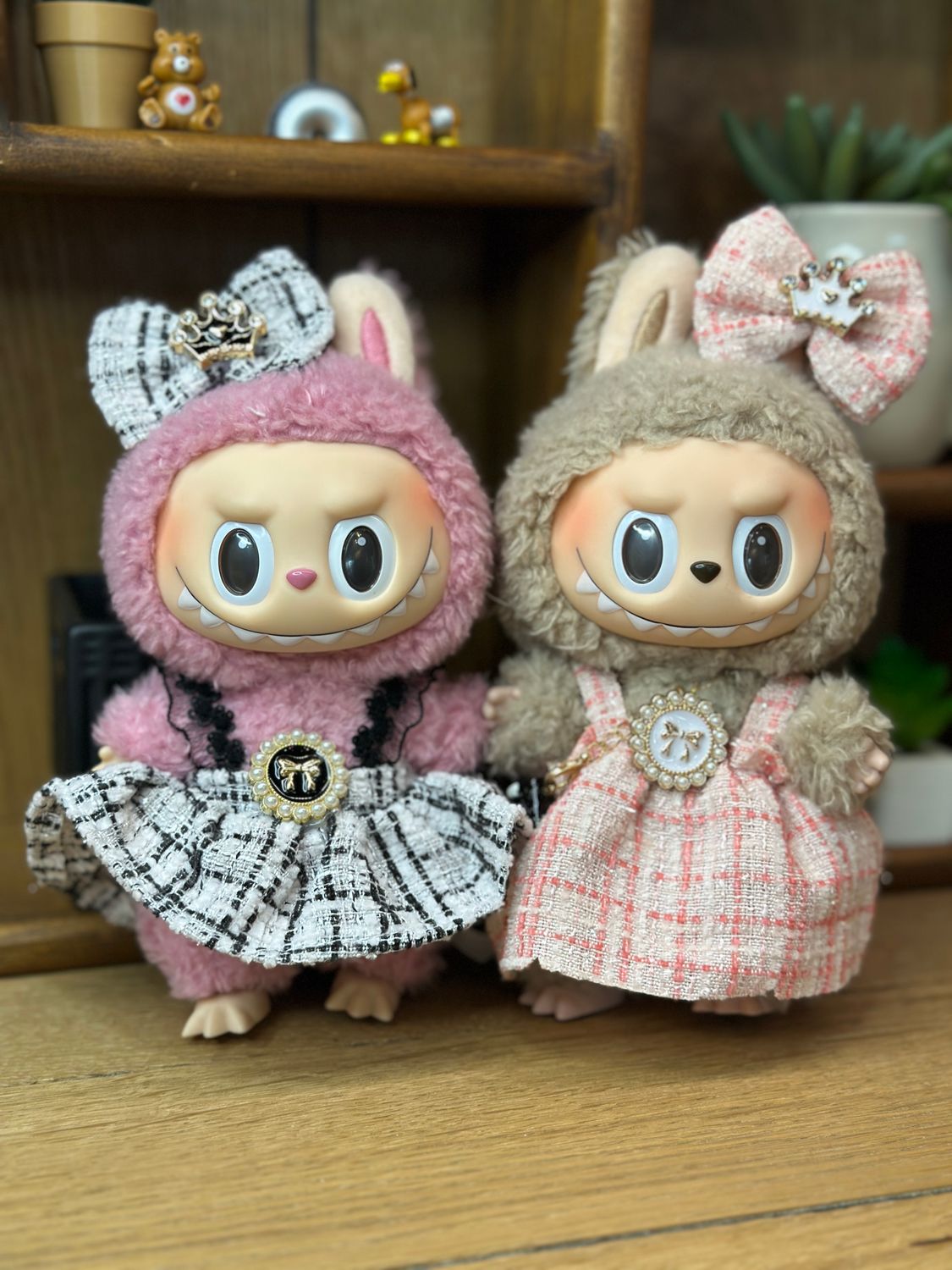 Labubu Fashion - Posh Plaid