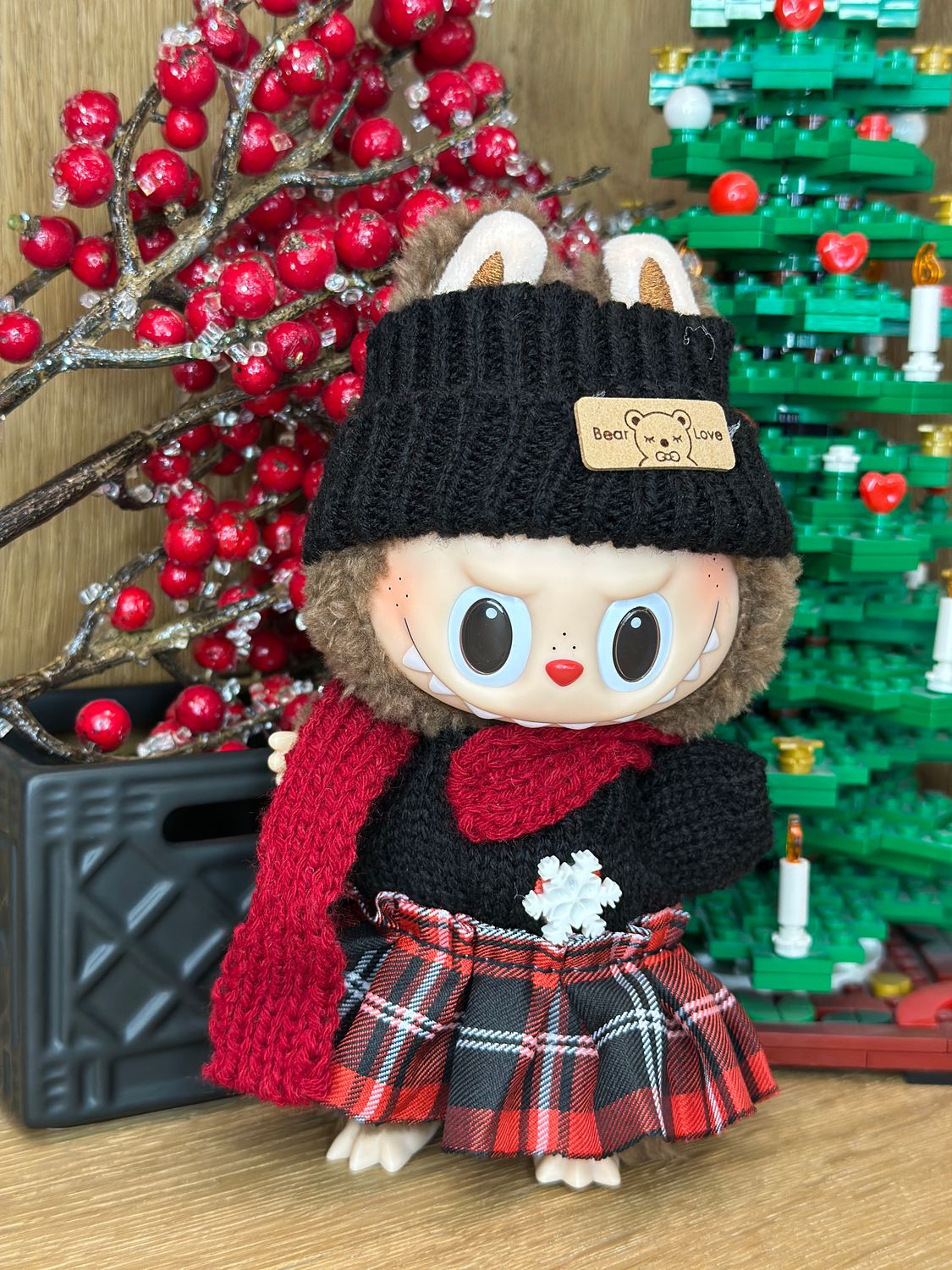 Labubu Fashion - Christmas, Snowflakes &amp; Plaid