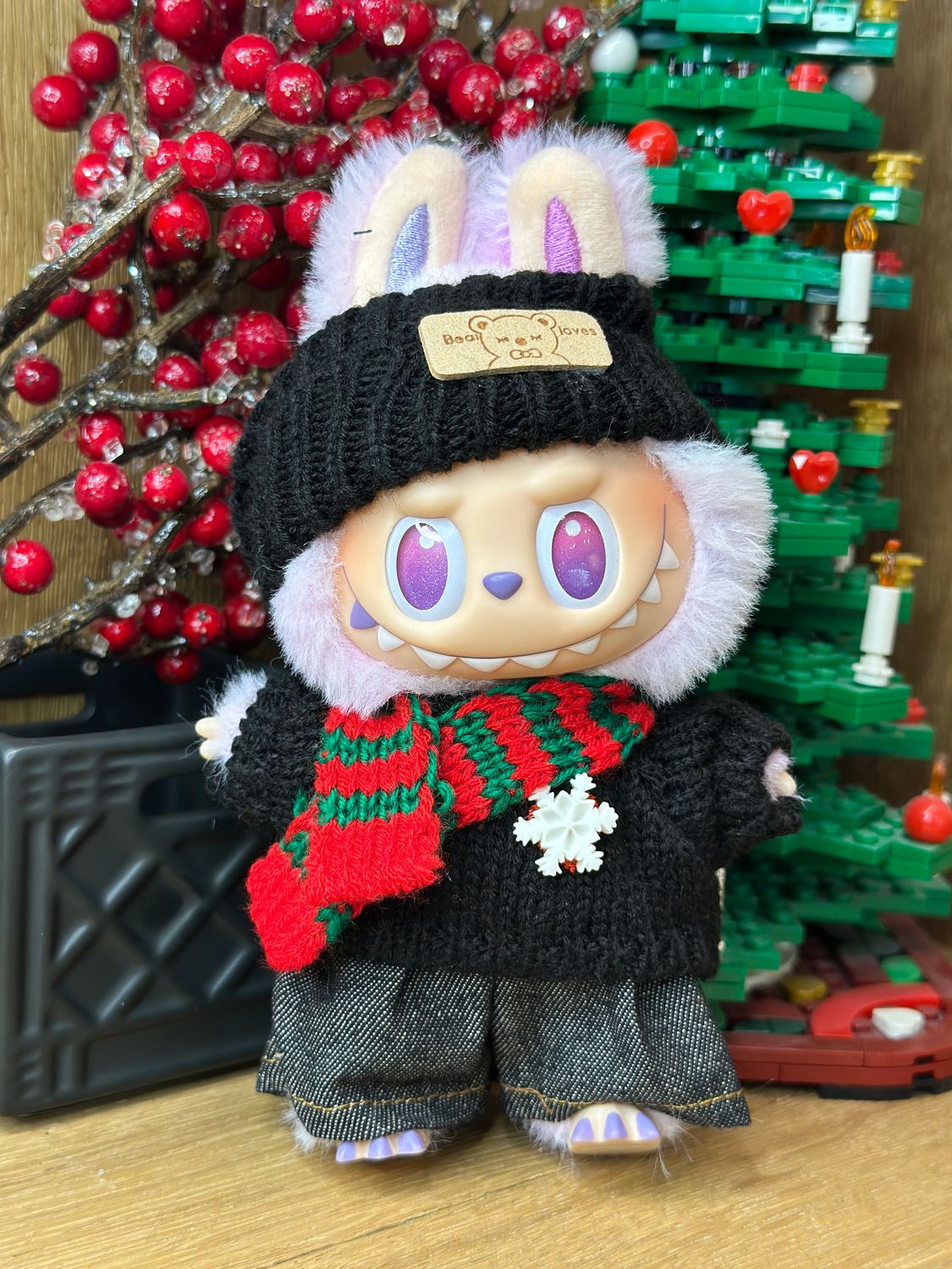 Labubu Fashion - Christmas, Snowflakes &amp; Denim