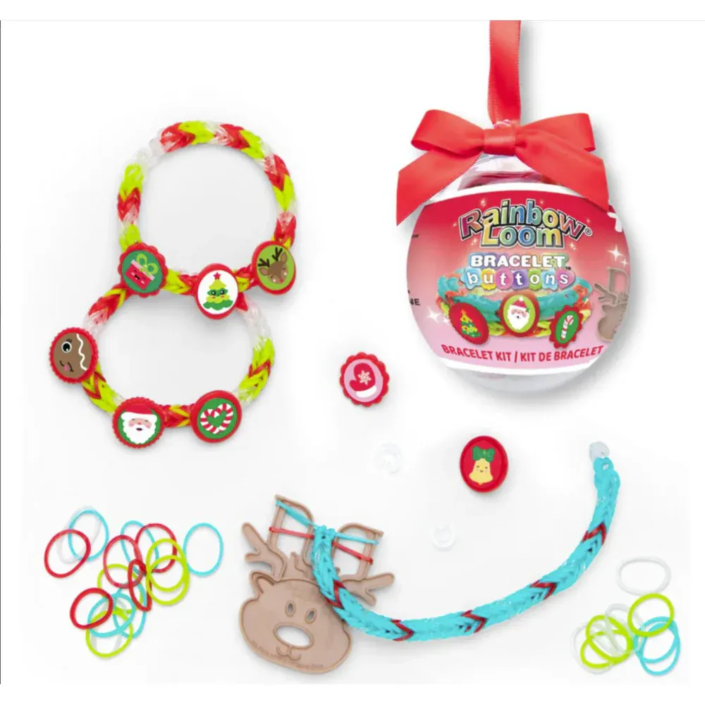 Rainbow Loom - Ornament Bracelet Button Kit