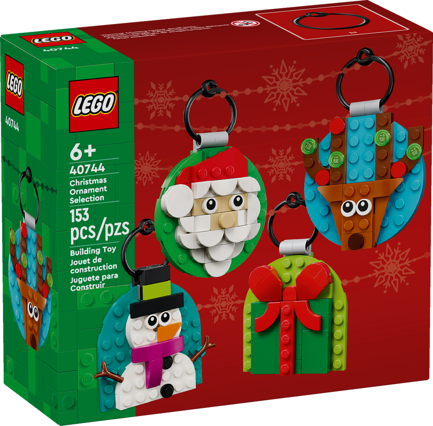 LEGO® SEASONAL - Christmas Ornament Selection