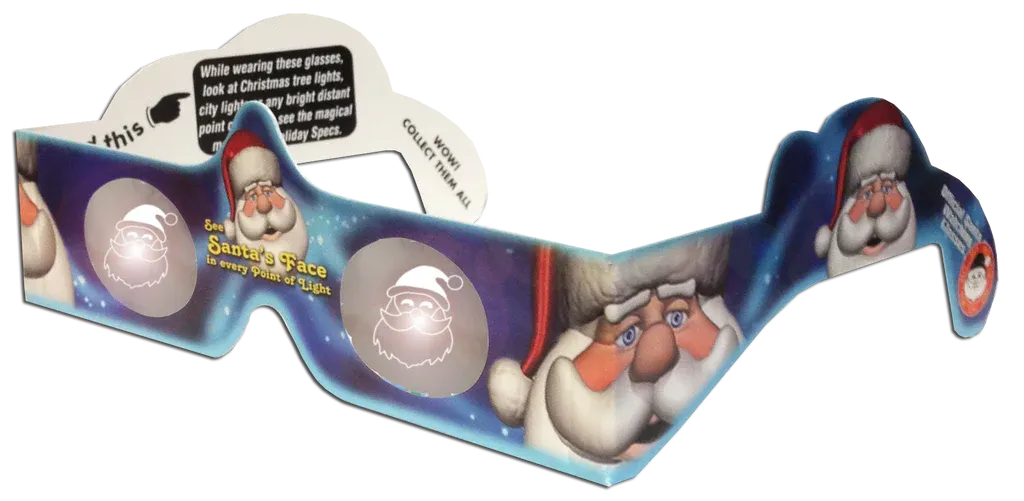 Holiday Specs -, Style: Santa