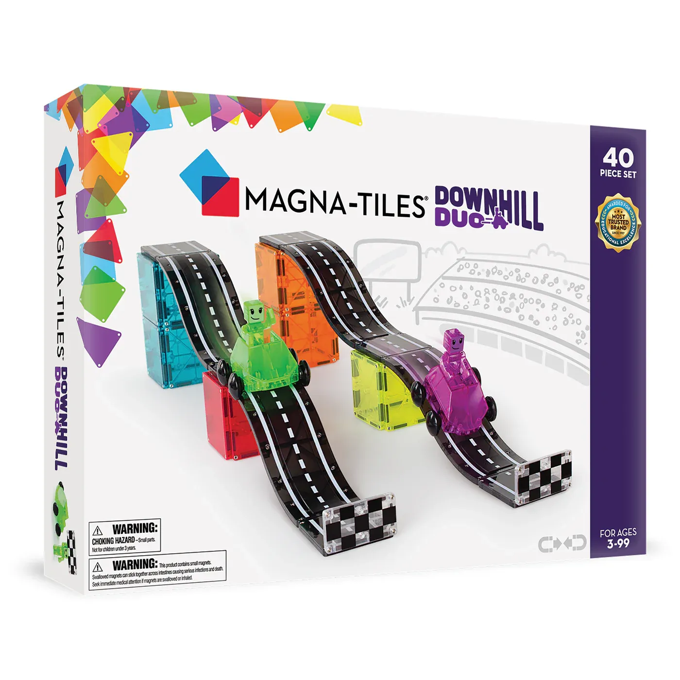 Magna Tiles - Downhill Duo