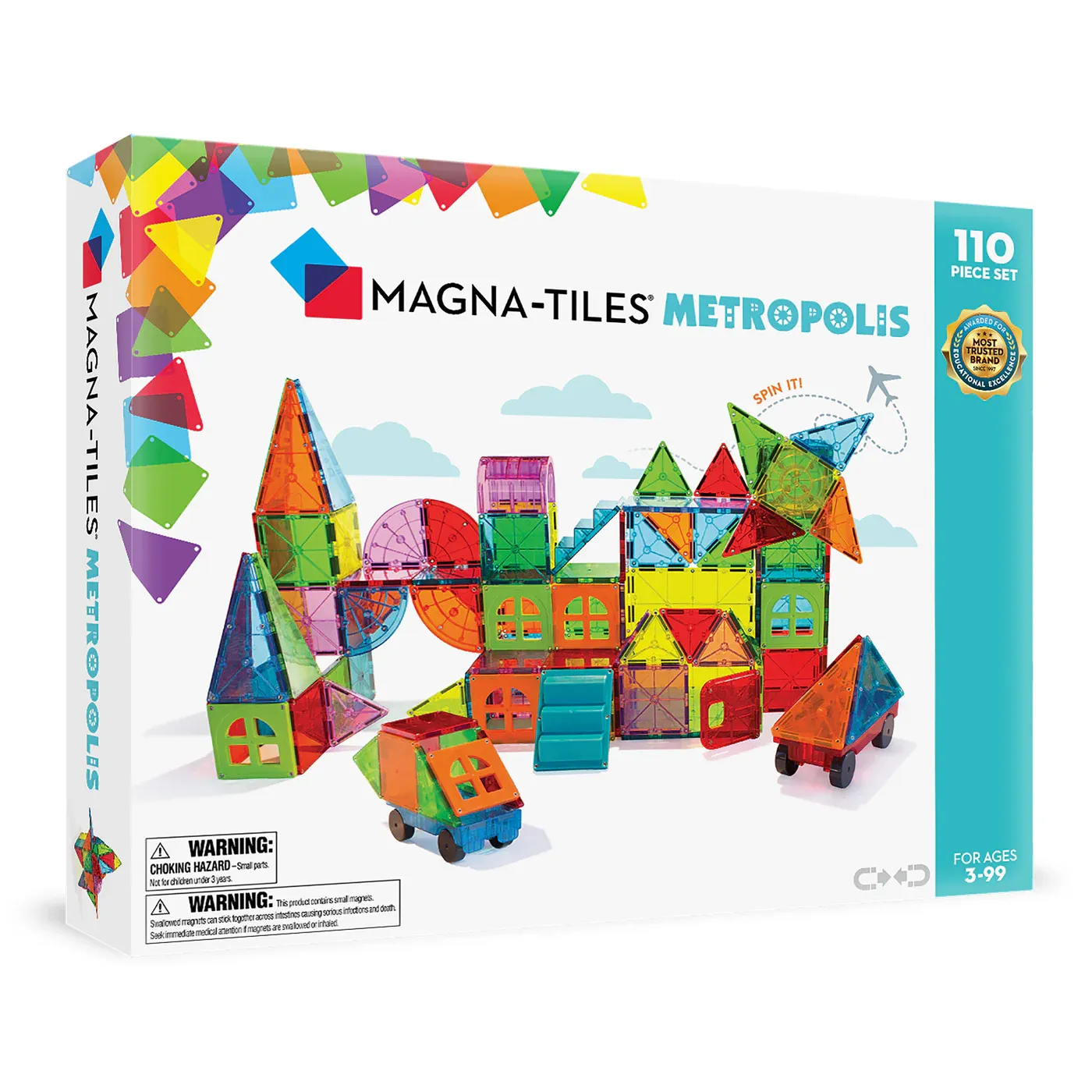 Magna Tiles - Metropolis 110pc