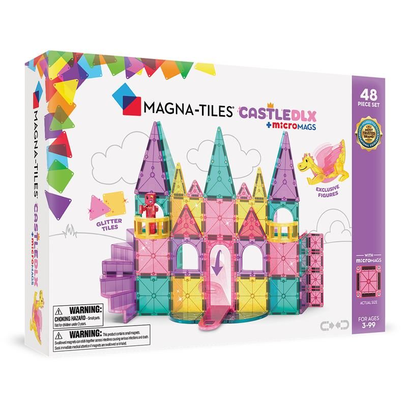 Magna Tiles - Castle DLX 48pc
