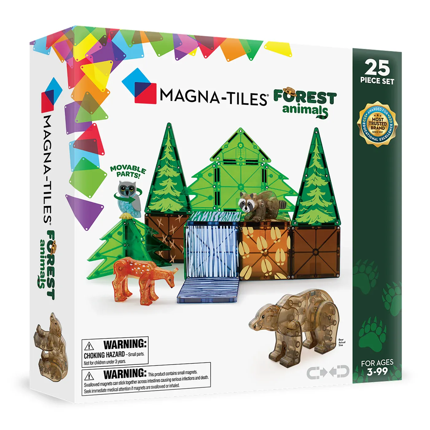 Magna Tiles - Forest Animals