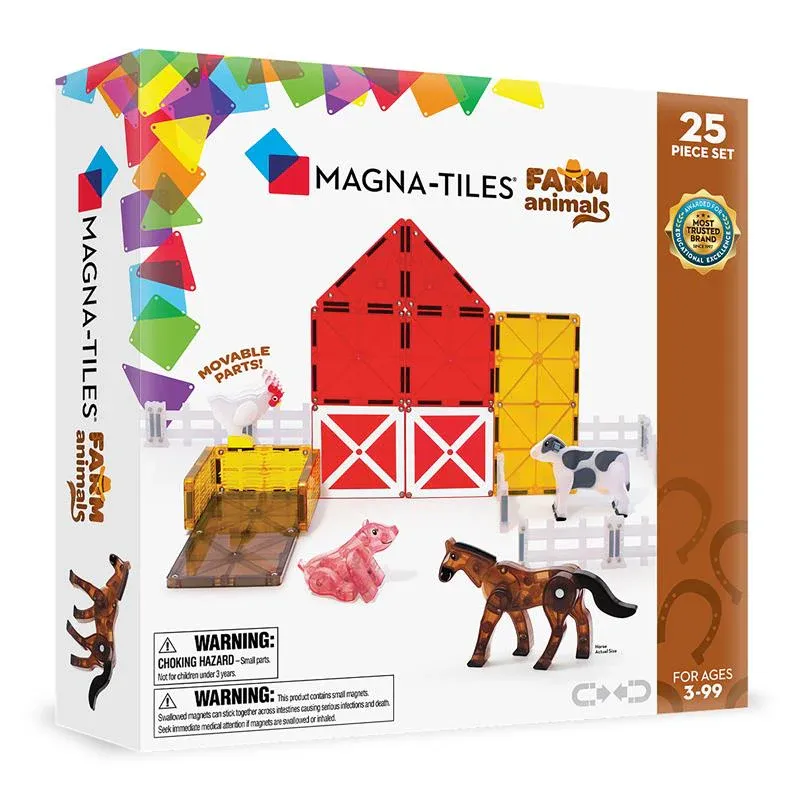 Magna Tiles - Farm Animals