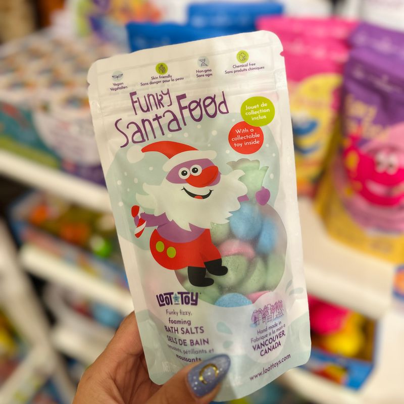 Funky Santa Food - Bath Salts