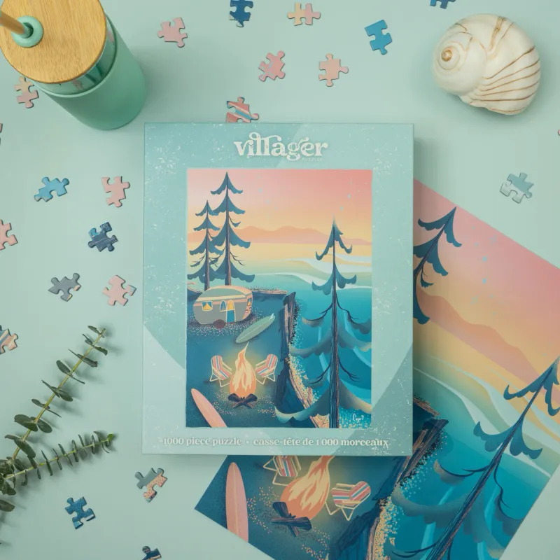 1000pc: Coastal Camping