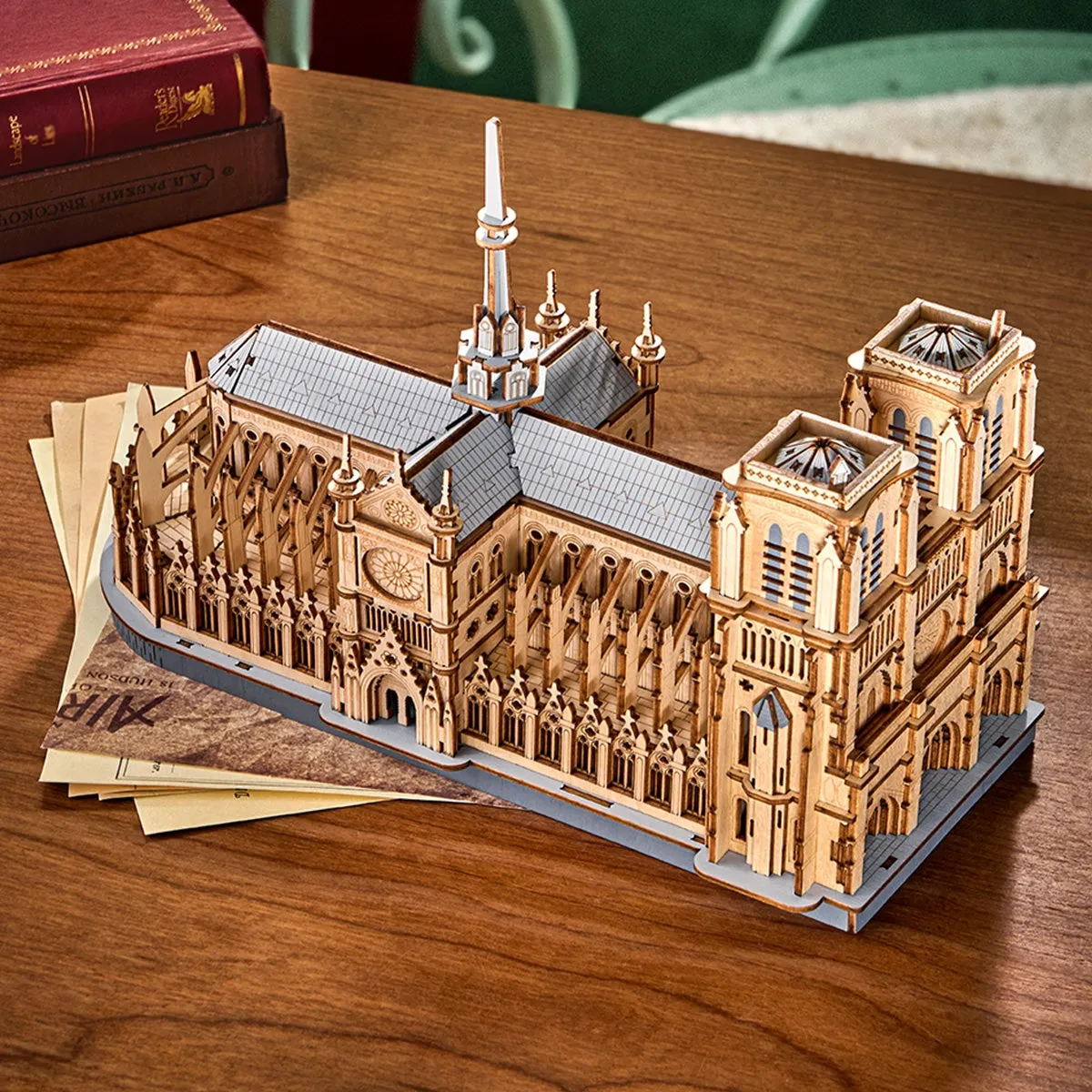 Rolife - Paris Cathedral - 3D Wooden Puzzle