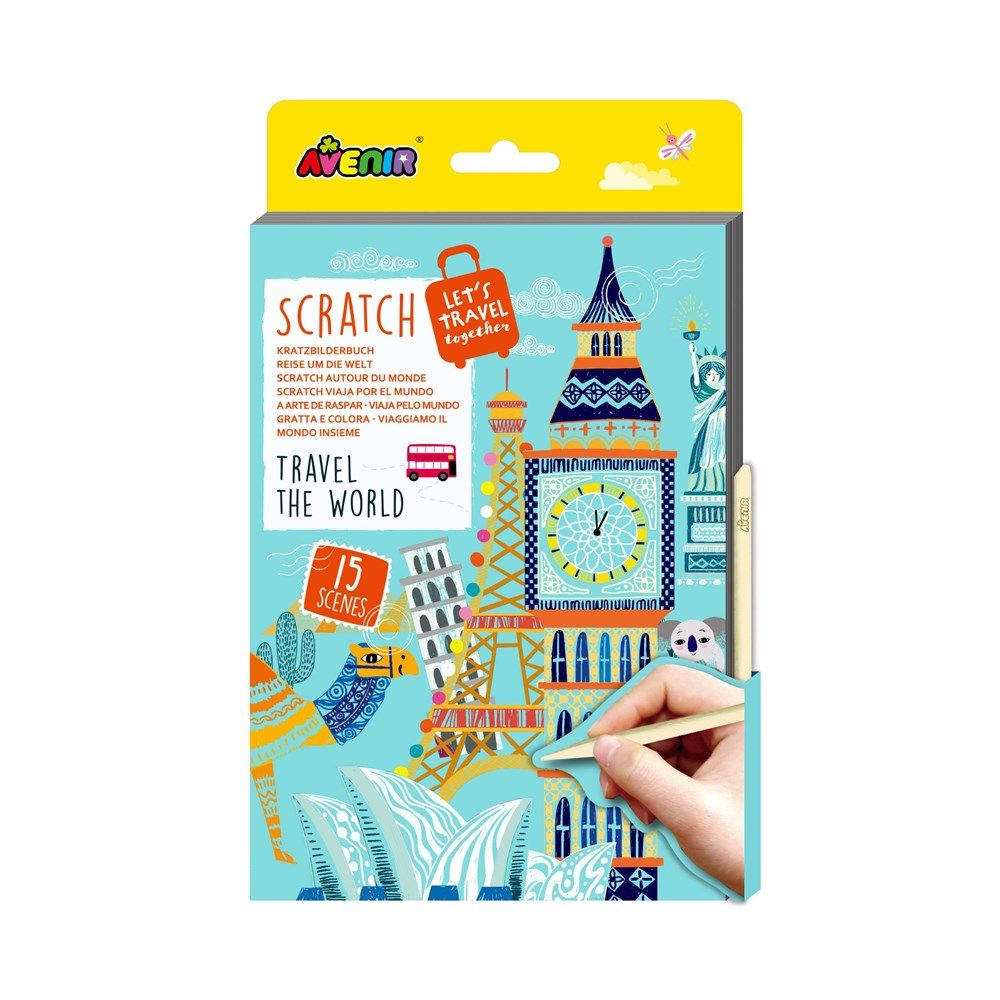 Scratch Book - Travel the World