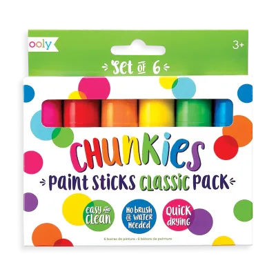 Chunkies Paint Sticks 6 pk - Classic