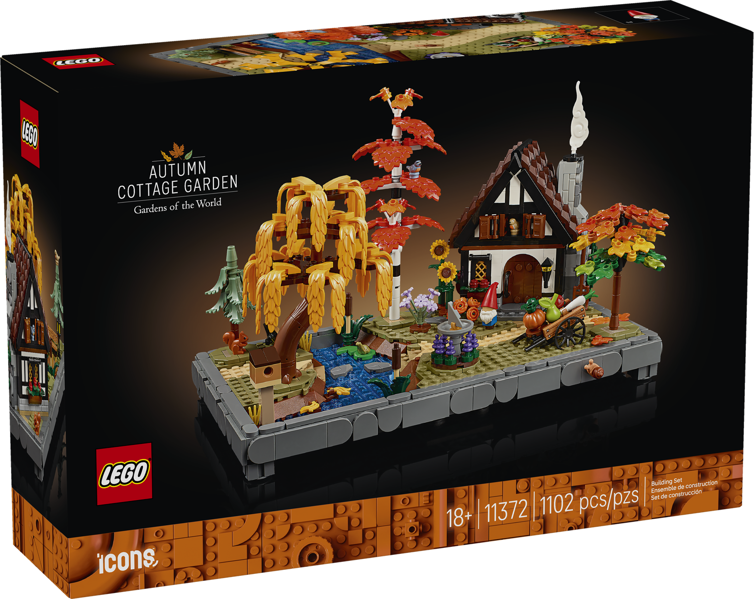 LEGO® ICONS - Autumn Cottage Garden