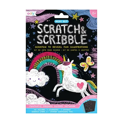 Mini Scratch &amp; Scribble - Funtastic Friends