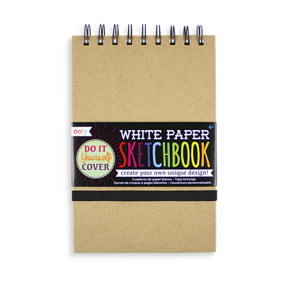White Paper Sketch Book - Small