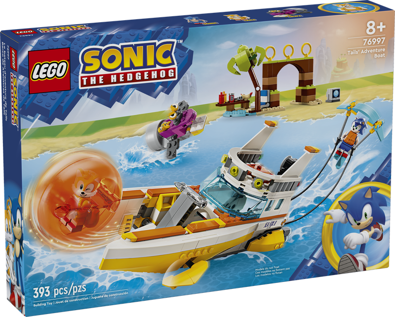 LEGO® SONIC - Tail's Adventure Boat