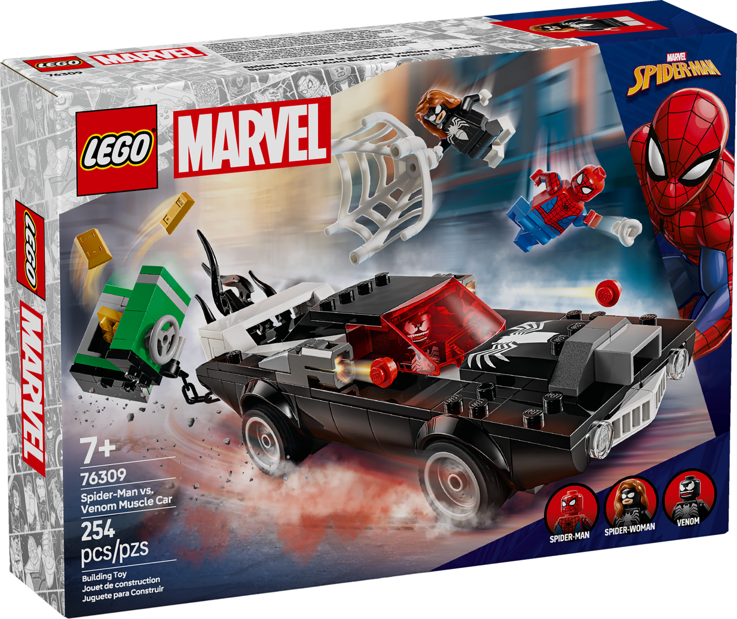 LEGO® MARVEL - Spider-Man vs. Venom Muscle Car