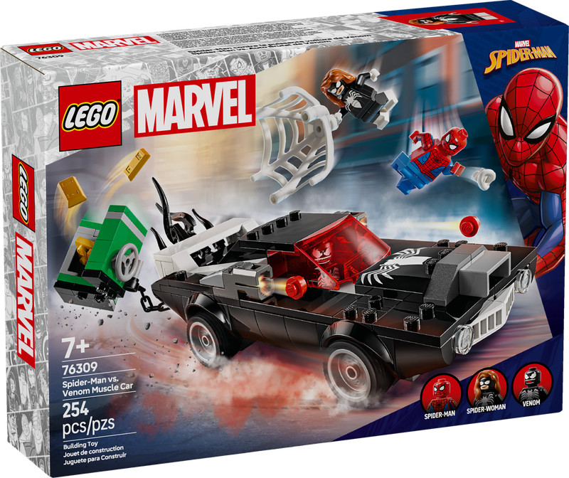LEGO® MARVEL - Spider-Man vs. Venom Muscle Car