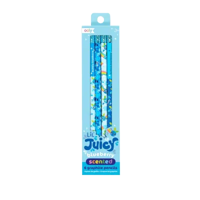 Lil' Juicy Graphite Pencils - Blueberry