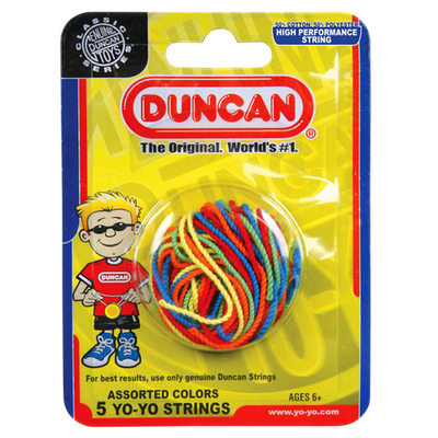 Duncan Yo-Yo - String 5pk Colors