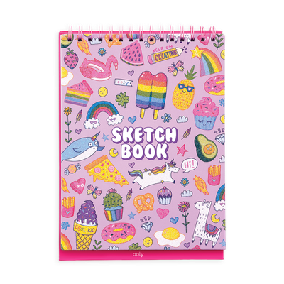 Standing Sketchbook - Cute Doodle World