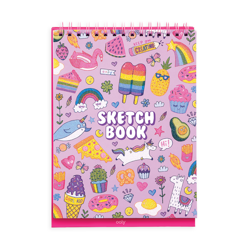 Standing Sketchbook - Cute Doodle World