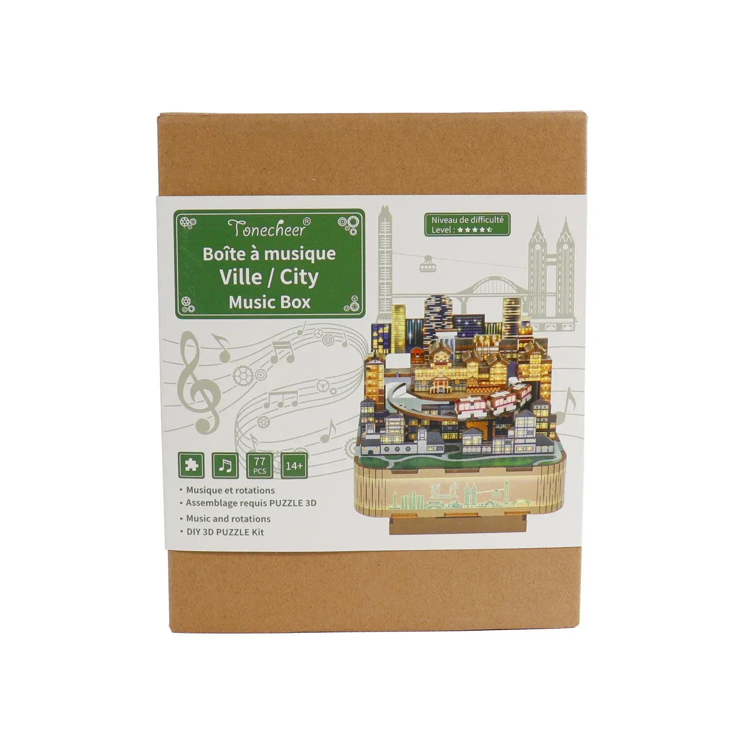 JaCaRou Puzzles - Music Box - City