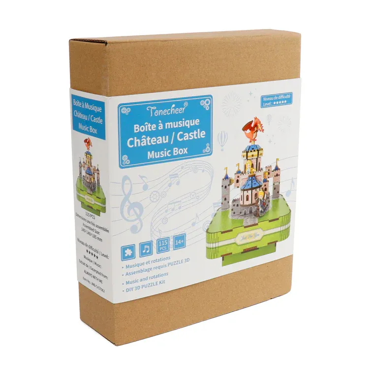 JaCaRou Puzzles - Music Box - Castle