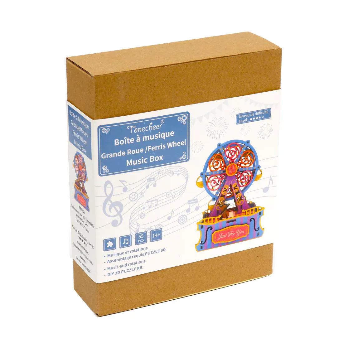 JaCaRou Puzzles - Music Box - Ferris Wheel