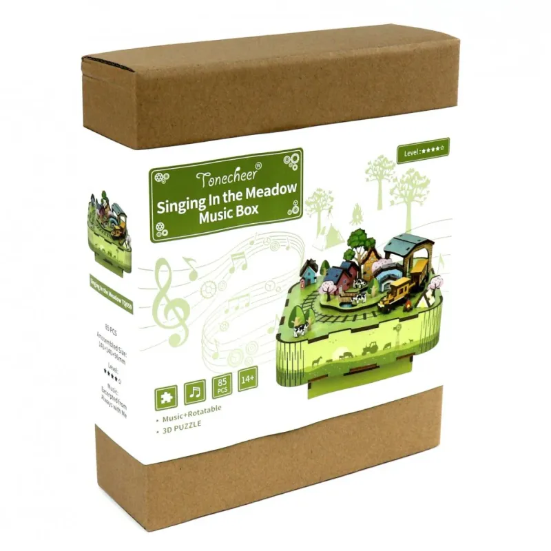 JaCaRou Puzzles - Music Box - Singing In The Meadow