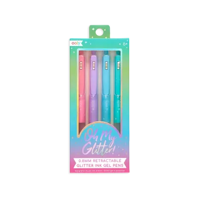 Oh My Glitter! Gel Pens 4pk