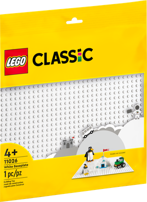 LEGO® CLASSIC - White Baseplate