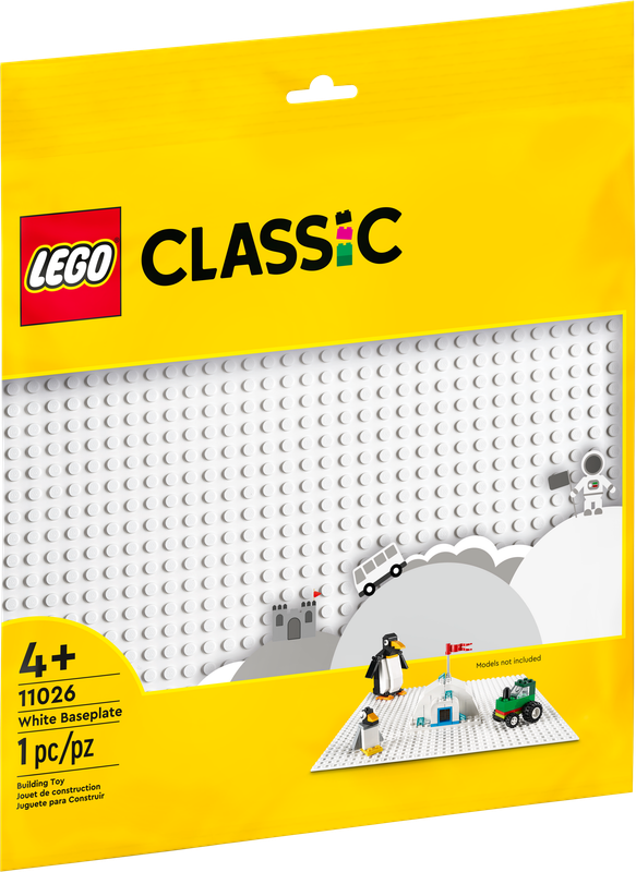 LEGO® CLASSIC - White Baseplate