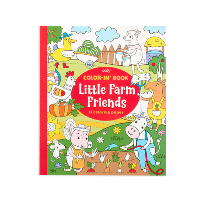 Color-In' Book - Little Farm Friends
