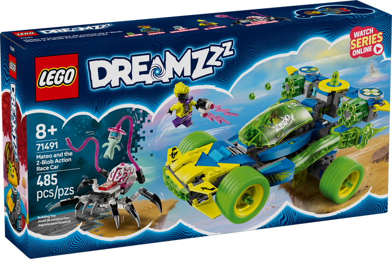 LEGO® DREAMZzz - Mateo and the Z-Blob Action Race Car