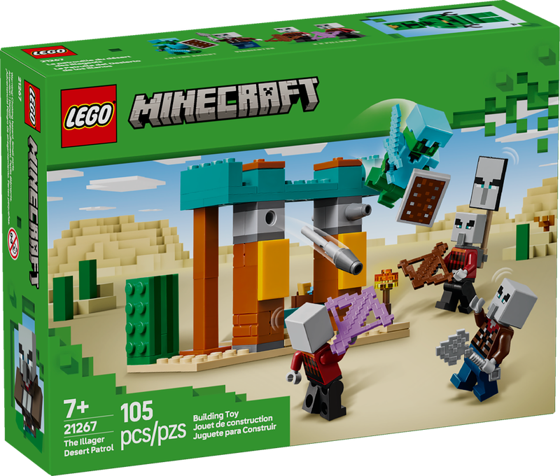 LEGO® MINECRAFT - The Illager Desert Patrol