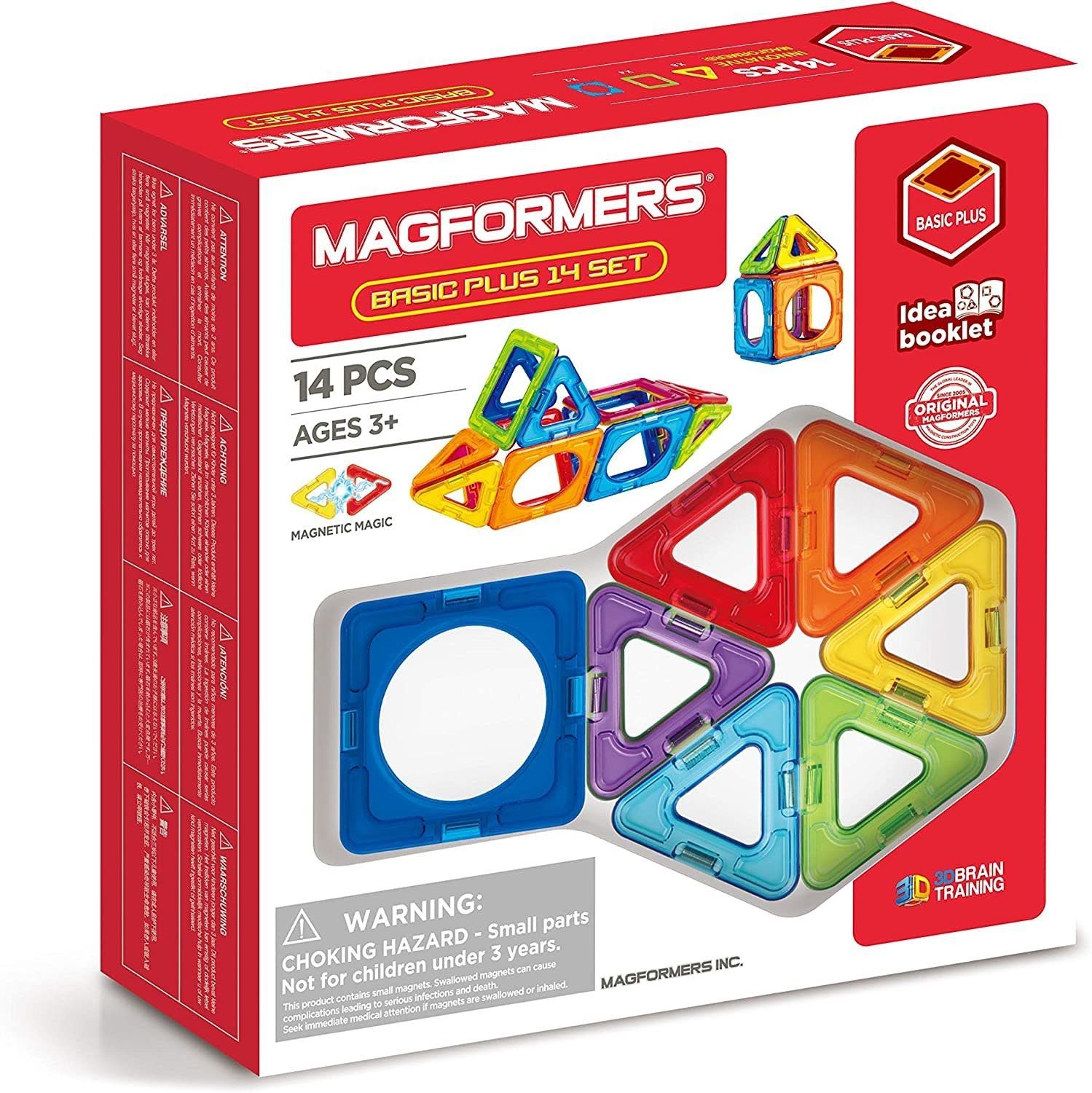 Magformers - 14pc Basic Plus Set