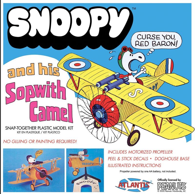 Atlantis - Snoopy and his Sopwith Camel Snap