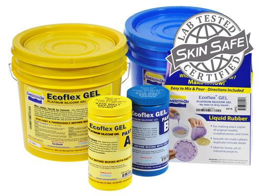 Smooth-On - Ecoflex Gel Platinum-Cure Silicone Rubber
