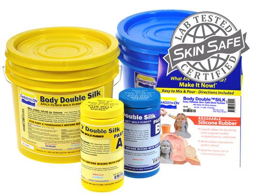 Smooth-On - Body Double - Silk Self-Releasing "apply to skin" Lifecasting