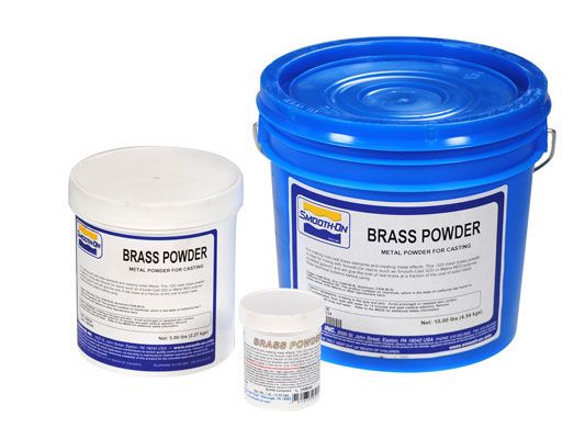 Smooth-On - Real Metal Powder - BRASS 1lbs
