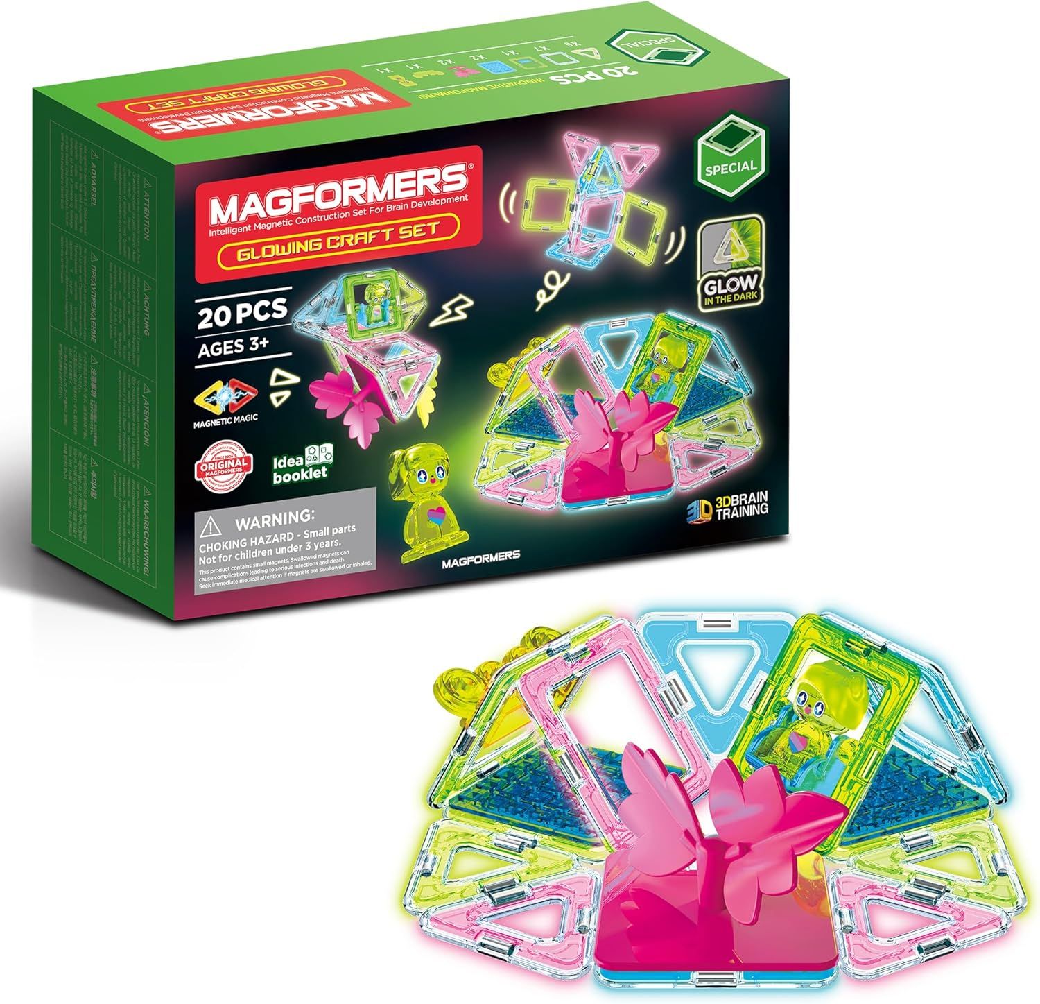 Magformers - Glowing Craft 20 Set