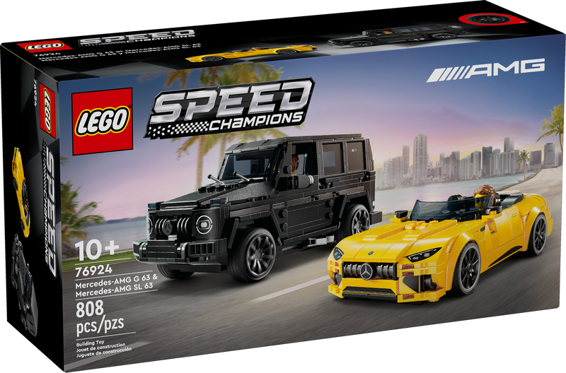 LEGO® SPEED CHAMPIONS -  Mercedes-AMG G 63 &amp; Mercedes-AMG SL 63