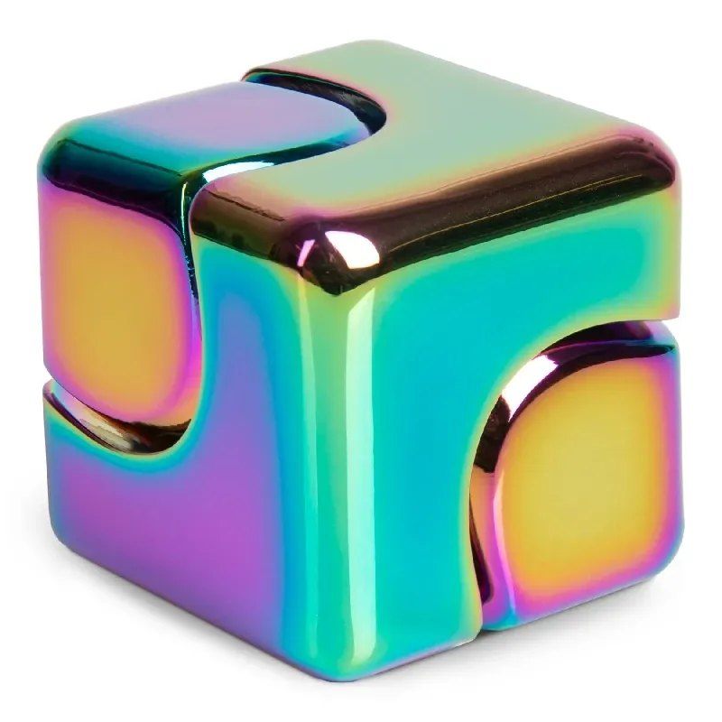 Bopster Spinner Cube -, Color: Multicoloured Metallic