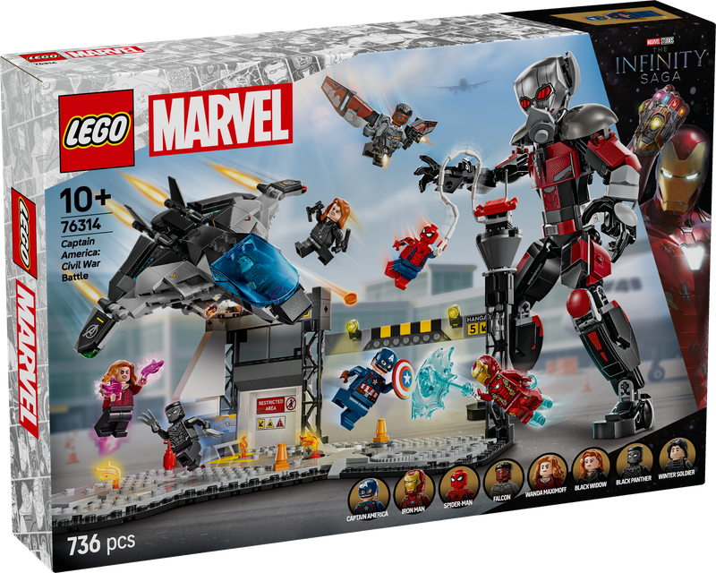 LEGO® MARVEL - Captain America: Civil War Action Battle
