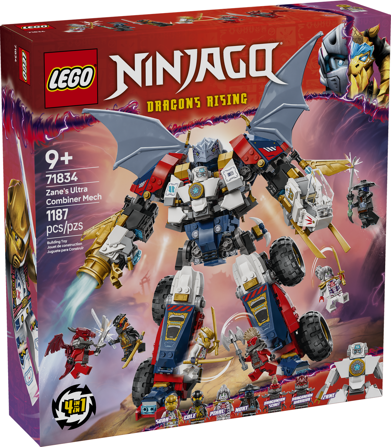 LEGO® NINJAGO - Zane's Ultra Combiner Mech