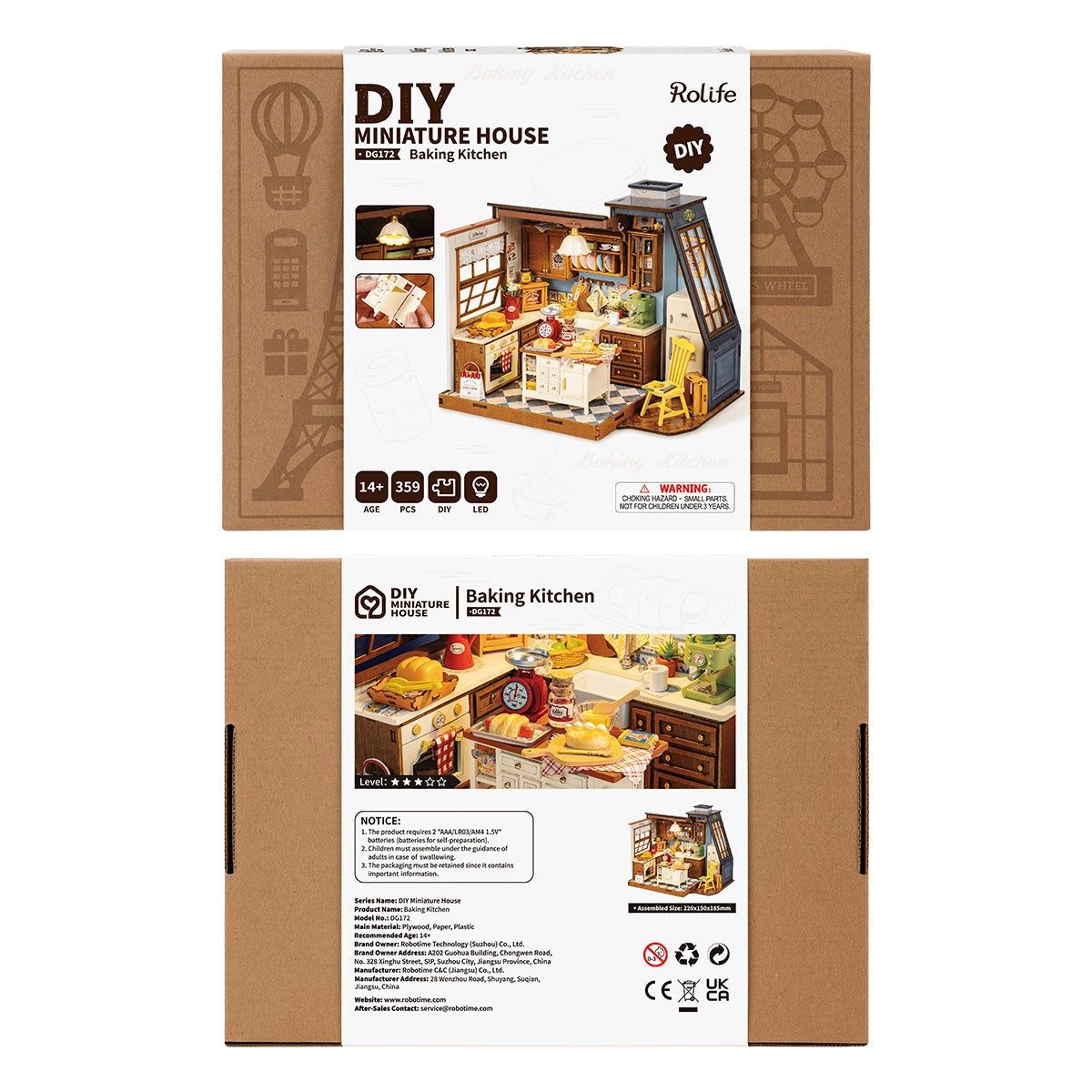 Rolife - DIY Miniature House - Baking Kitchen