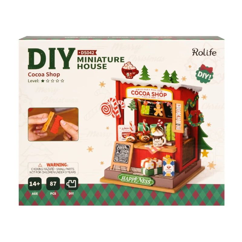 Rolife - Cocoa Shop - DIY Miniature Doll House Kit
